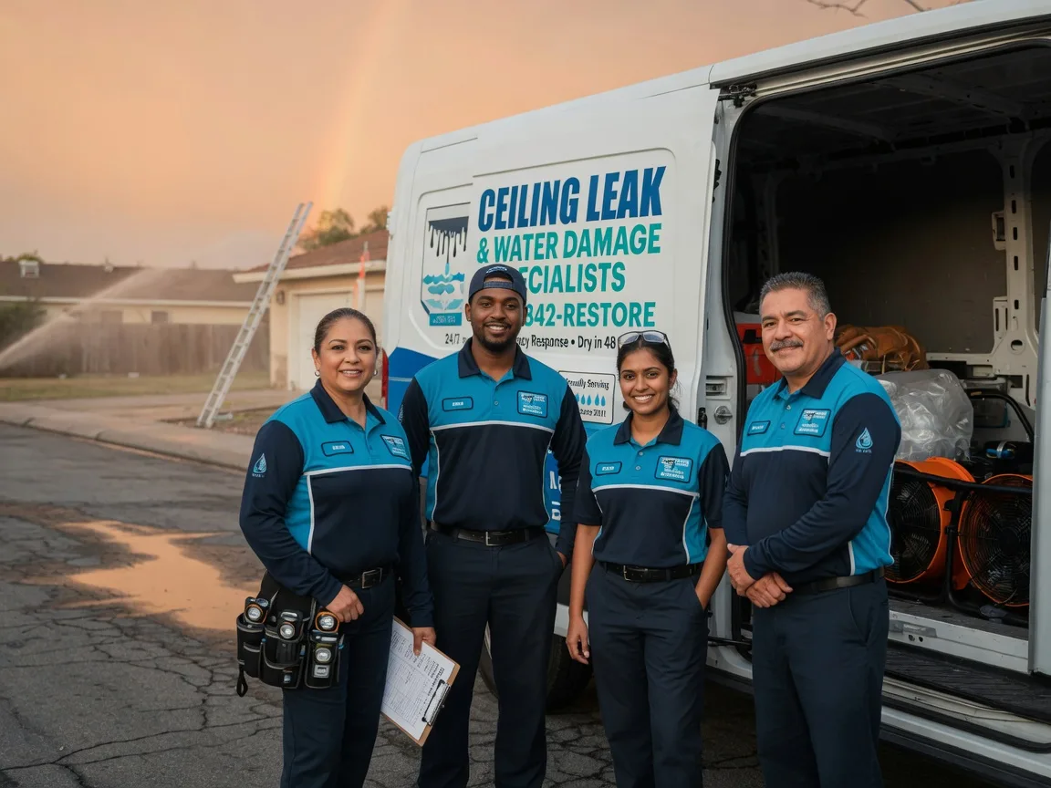 Ceiling Leak Cleanup company in Middlebury Center, PA