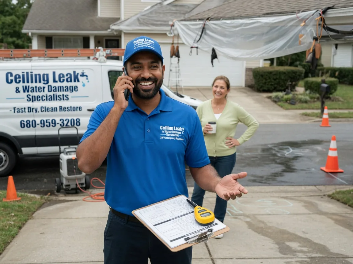 Ceiling Leak Cleanup Middlebury Center, PA FAQs